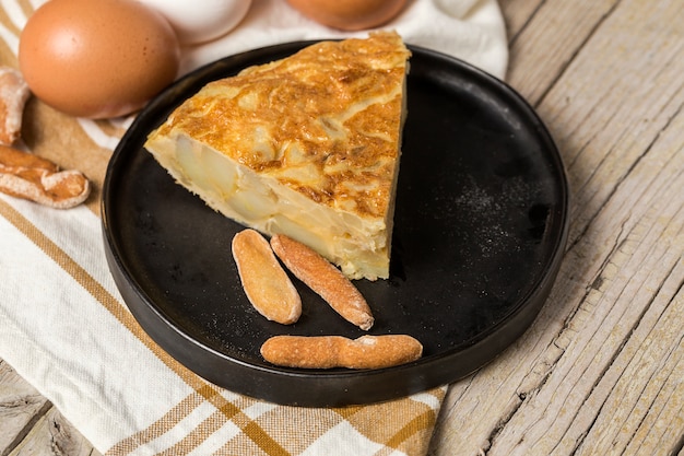 Deliciosa omelete de batata