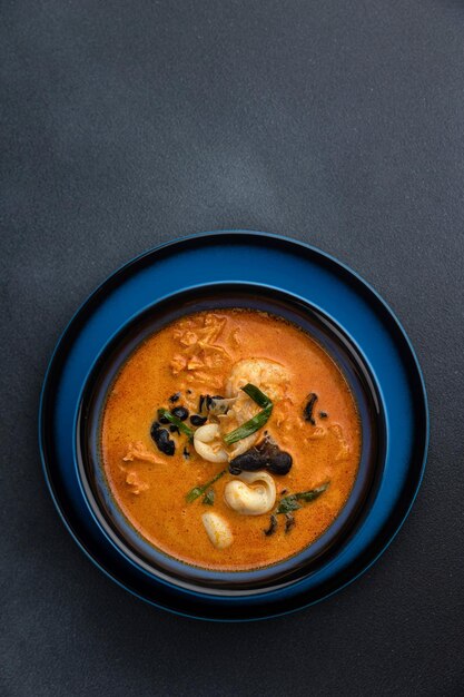 deliciosa sopa em um restaurante