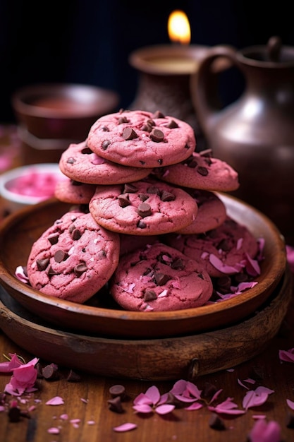 Deliciosas galletas con chips