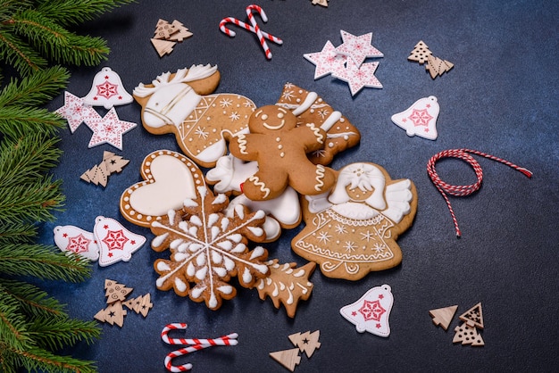 Deliciosas galletas de jengibre con miel, jengibre y canela