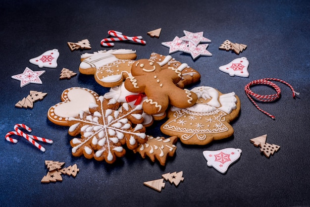 Deliciosas galletas de jengibre con miel, jengibre y canela