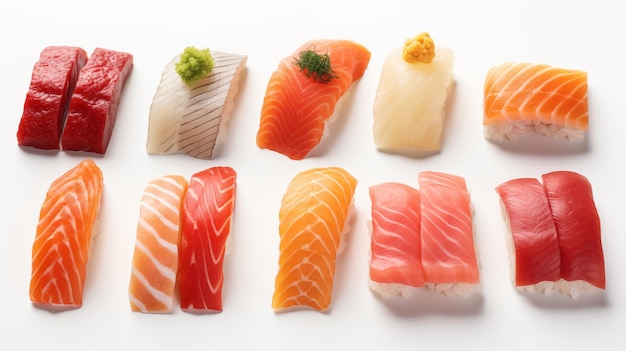 Deliciosas imágenes de sashimi fresco