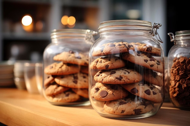 Delicioso arranjo de biscoitos