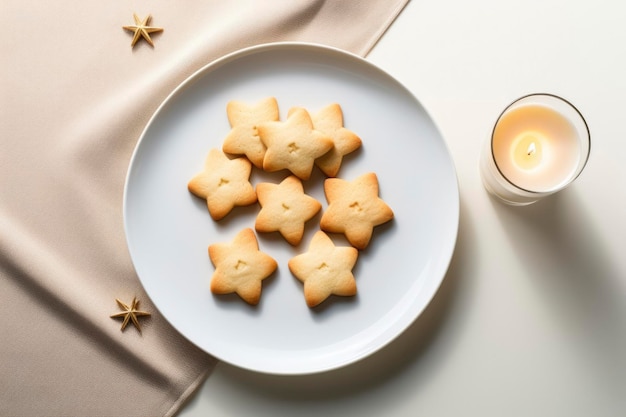 Delicioso arranjo de biscoitos