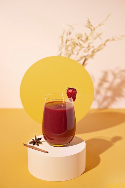 Delicioso arreglo de colada morada