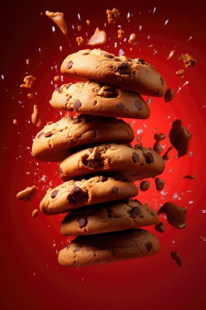 Foto delicioso arreglo de galletas