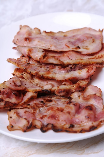 Foto delicioso bacon