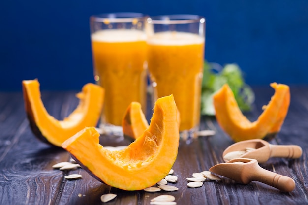 Delicioso batido de calabaza