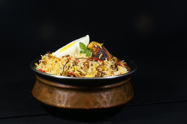 Delicioso biryani de frango