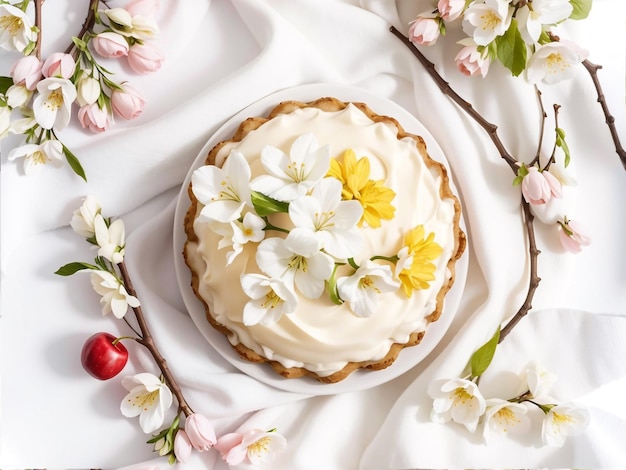 Delicioso Bolo de Páscoa Um banquete para os olhos