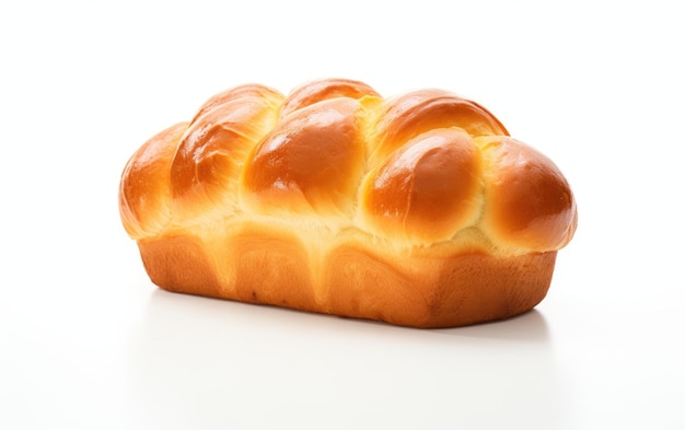 delicioso brioche isolado em fundo transparente