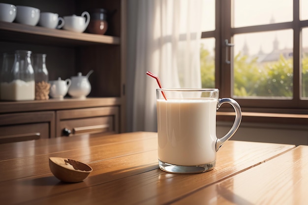 Delicioso desayuno leche bebida nutrición salud bebida favorita leche fondo de pantalla