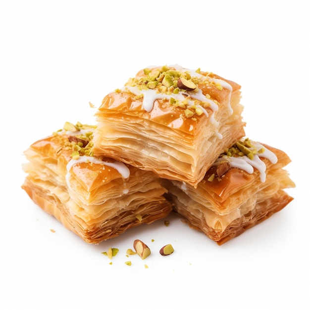 El delicioso desierto dulce de Baklava