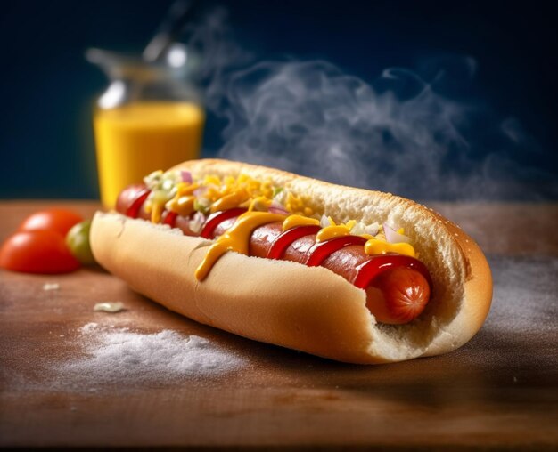 Delicioso hot dog