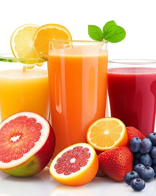 Delicioso jugo de fruta