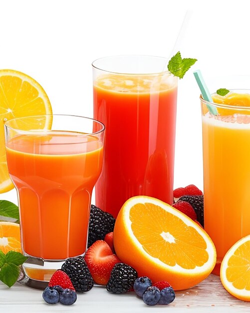 Delicioso jugo de fruta