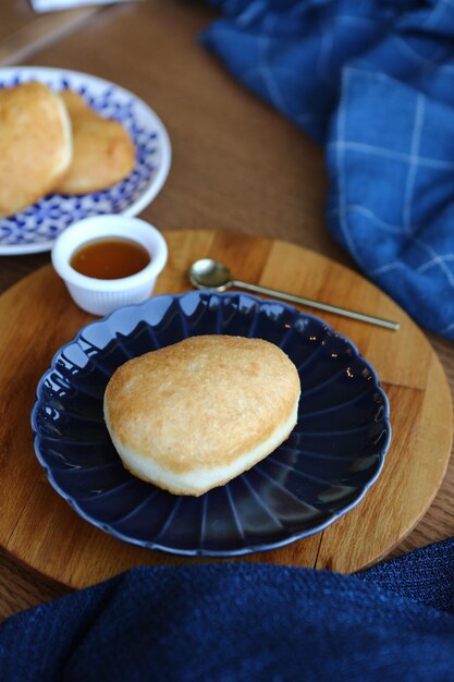 delicioso pão assado estético natural