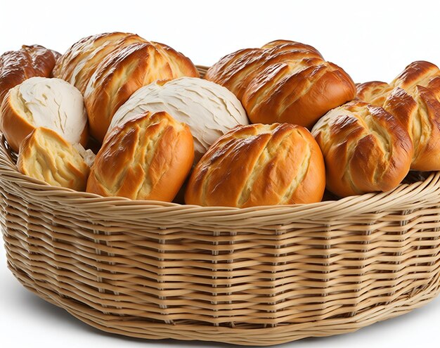 Delicioso pão francês closeup perfeito para representar a autenticidade da culinária local Gerado por IA