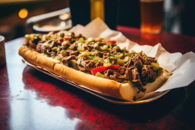 Delicioso Philadelphia Cheesesteak Generative AI