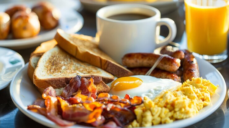 Un delicioso plato para el desayuno