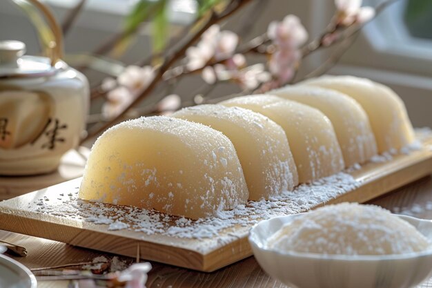 El delicioso postre de mochi