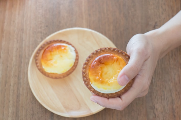 Delicioso Sobremesa Torta De Queijo Mini