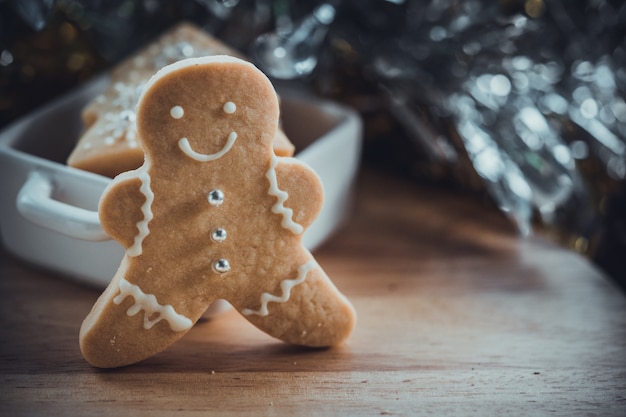 Deliciosos biscoitos chiques para a celebração de Natal