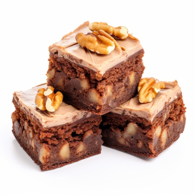 Deliciosos brownies de nueces una mezcla perfecta de tradicional y contemporáneo