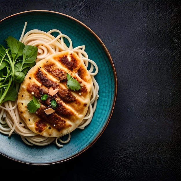 deliciosos fideos ramen generados por IA