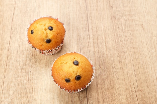 Deliciosos Muffins de Baunilha com Choco Chips