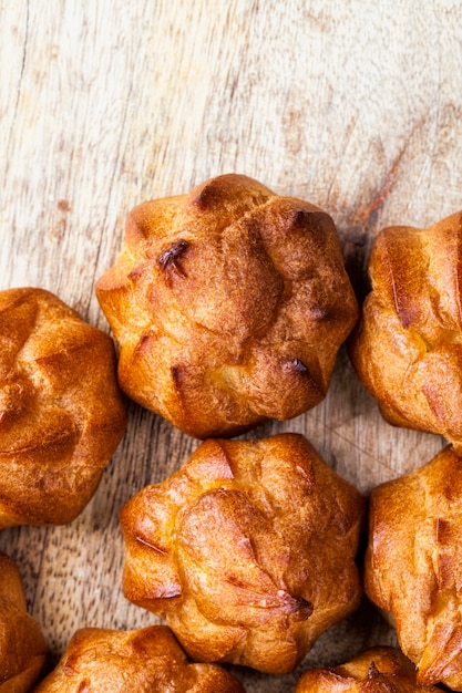 Deliciosos pasteles con relleno