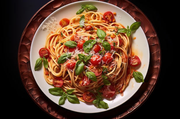 Deliciosos platos de pasta de Italia