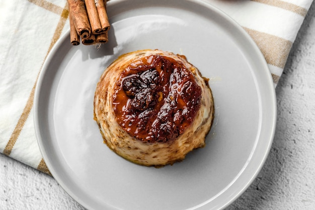 Deliciosos pudines caseros.