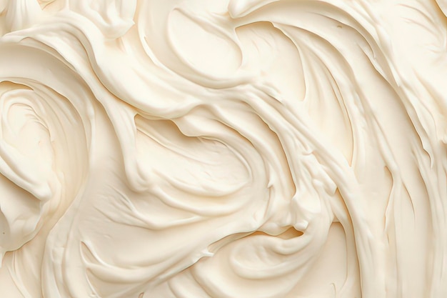 Foto delicious milk ice cream imagem de fundo gerada por tecnologia de ia