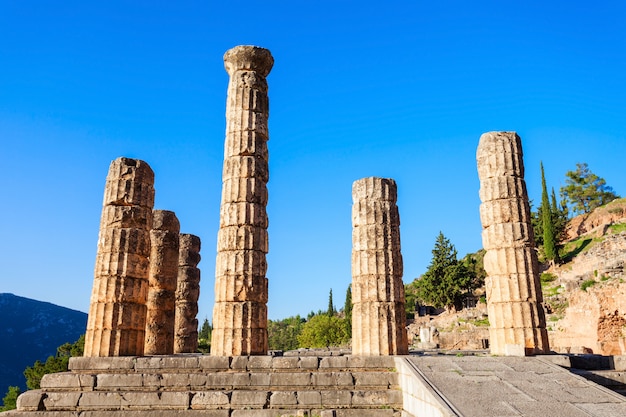 Delphi altes Heiligtum, Griechenland