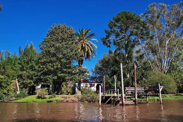 El delta del río Tigre, Buenos Aires, Argentina