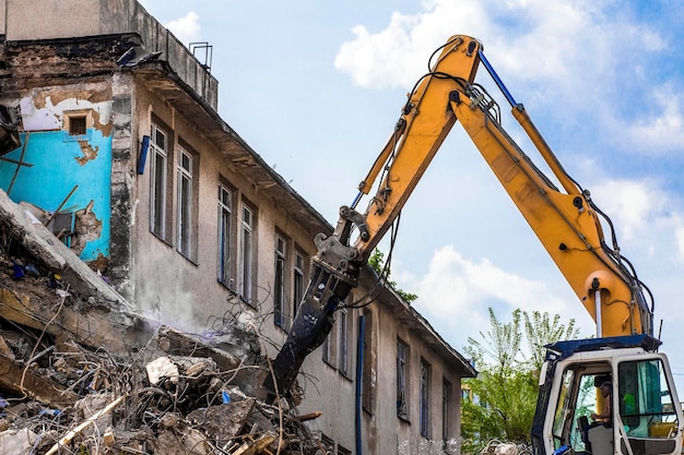 Demolición de un edificio