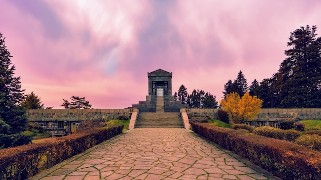 Denkmal für den unbekannten Soldaten aus dem Ersten Weltkrieg auf Avala, Belgrad, Serbien