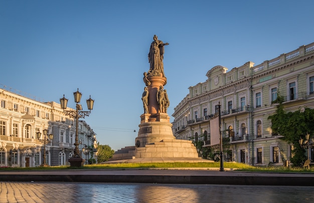 Denkmal für die Gründer der Odessa Stadt Ukraine