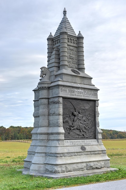 Denkmal im Gettysburg National Military Park Pennsylvania