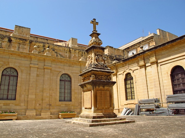 Denkmal in Valletta, Malta