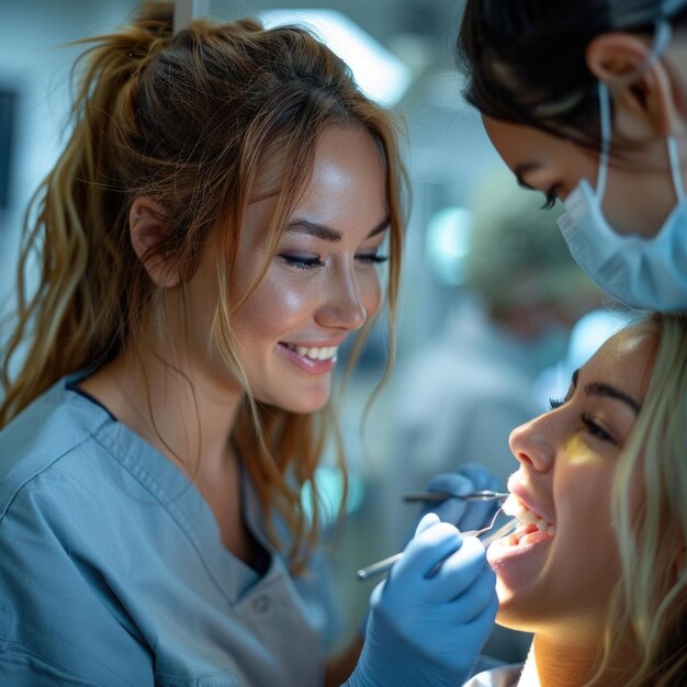 En el dentista, servicios profesionales de cuidado bucal para sonrisas saludables, controles de rutina, limpiezas y tratamientos para garantizar una salud dental óptima y una sonrisa radiante y confiada para cada paciente.