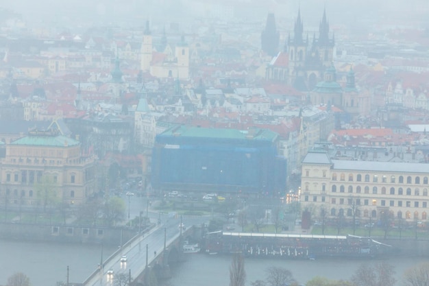 Depois da chuva em Praga, República Tcheca
