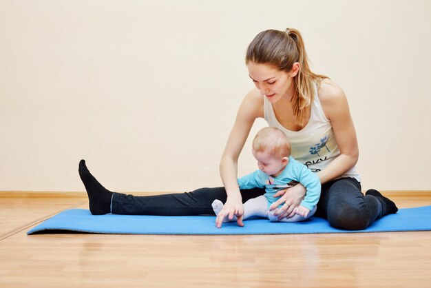 Deporte con bebe