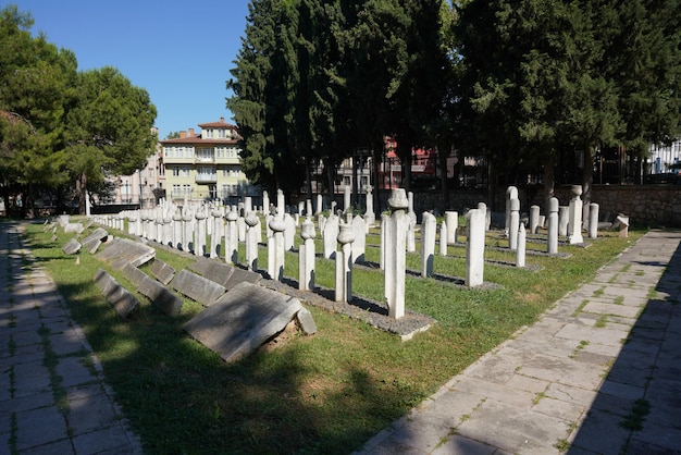Der alte Friedhof in Bursa Turkiye