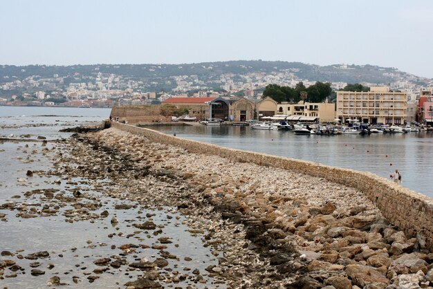 Der alte Hafen von Essaouira in Marokko, Afrika