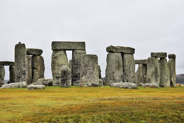 Der alte Tempel von Stonehenge, England, Großbritannien