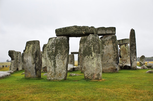 Der alte Tempel von Stonehenge, England, Großbritannien