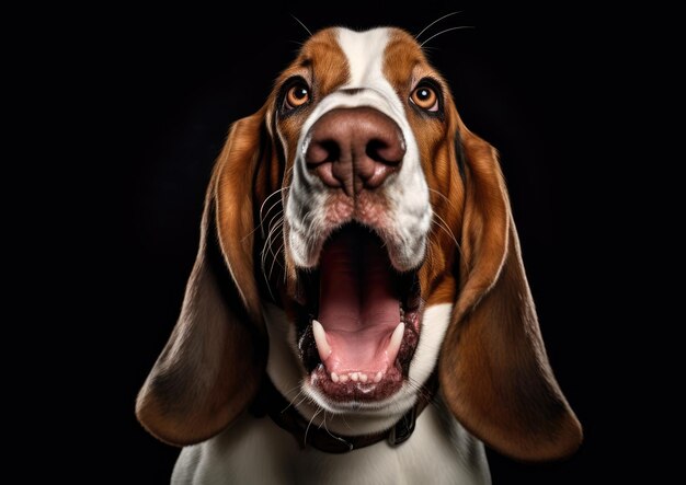 Der Basset Hound ist eine kurzbeinige Hunderasse