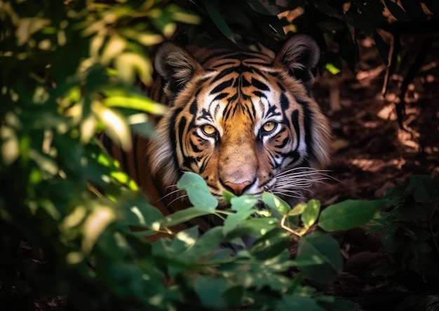 Der Bengaltiger ist eine Population der Panthera tigris